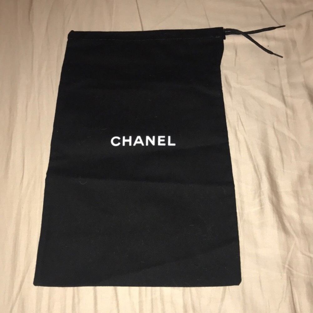 Chanel shoe dust bag